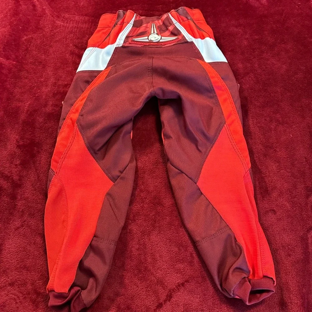 Answer‎ Racing Syncron Youth Motocross Pants Red Maroon White Size 18 Youth
